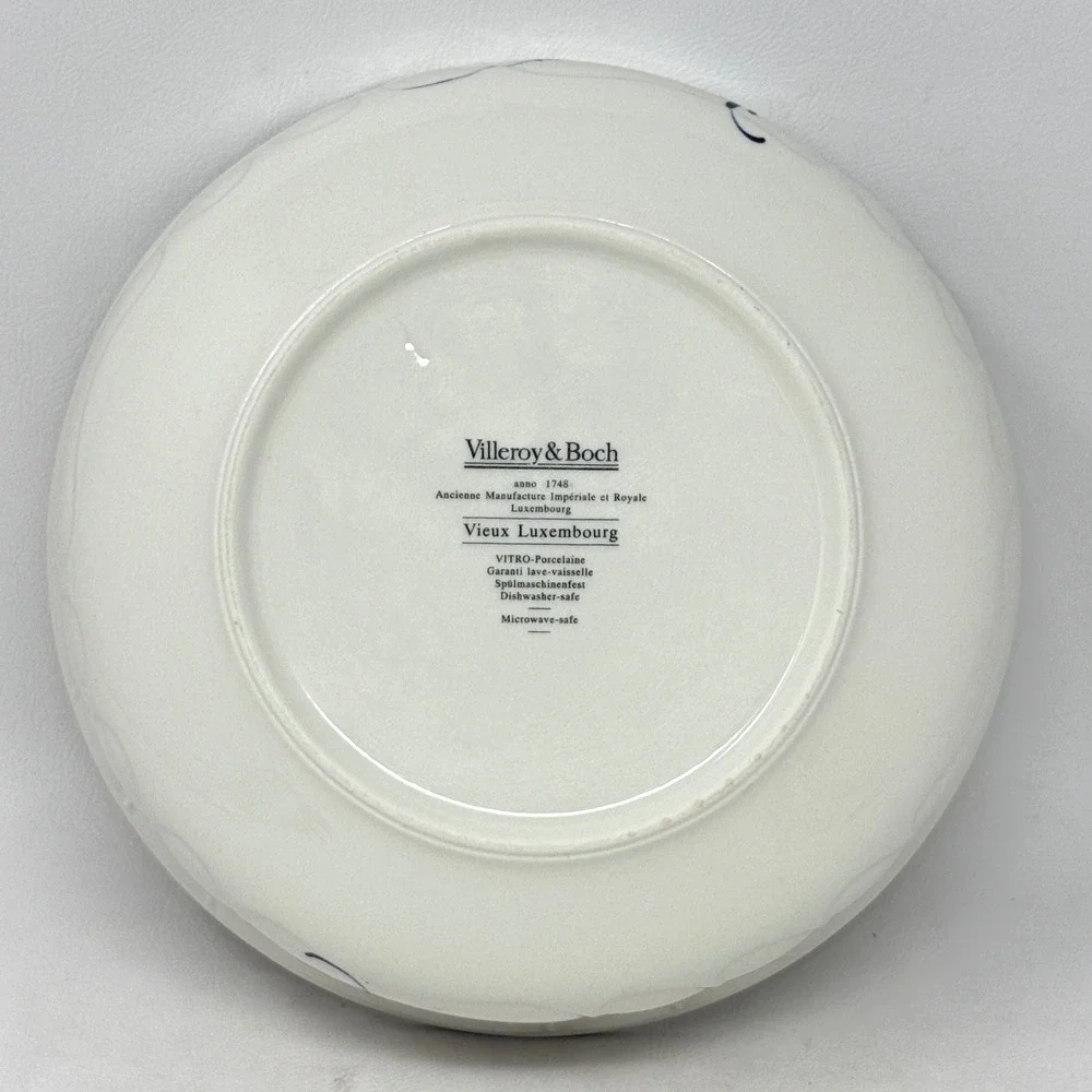 Vieux Luxembourg Villeroy & Boch Blue White 8